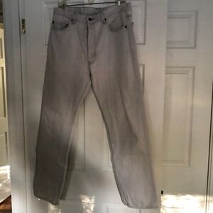 Levi’s 501 Jeans Size 32x32 Women’s High Rise Button Down White Washed